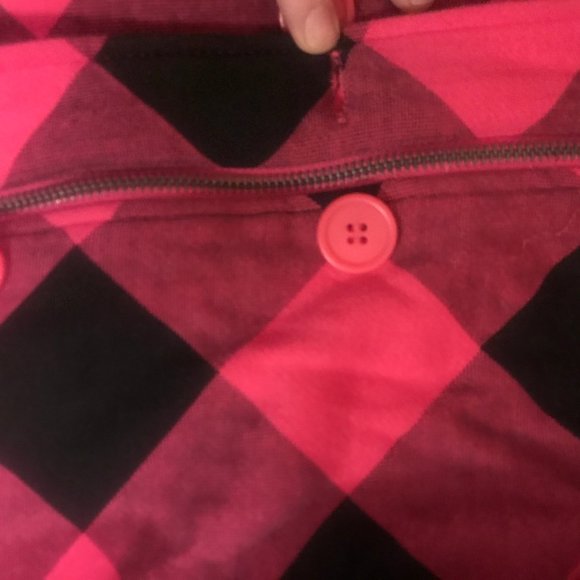 Zip Up Plaid Hoodie - Picture 2 of 2